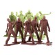 The Walking Dead Pack de 10 Minifiguras Army Men Zombies